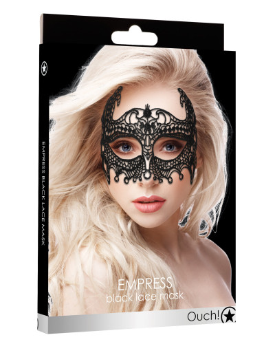 Masque en dentelle Empress Noir 