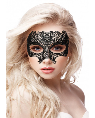 Masque en dentelle Princess Noir 