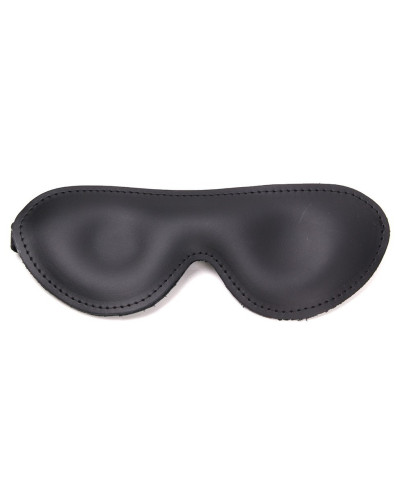 Masque en cuir Deluxe noir 