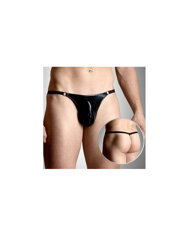 String Homme LACK Noir 
