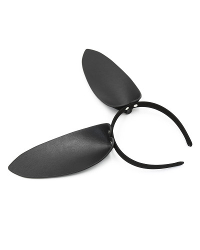 Oreilles de lapin Bunny Simili noir 