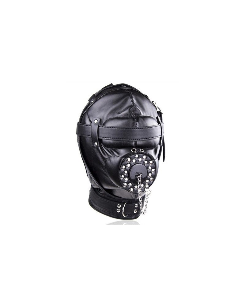 Cagoule Sensory Masked Simili noire 