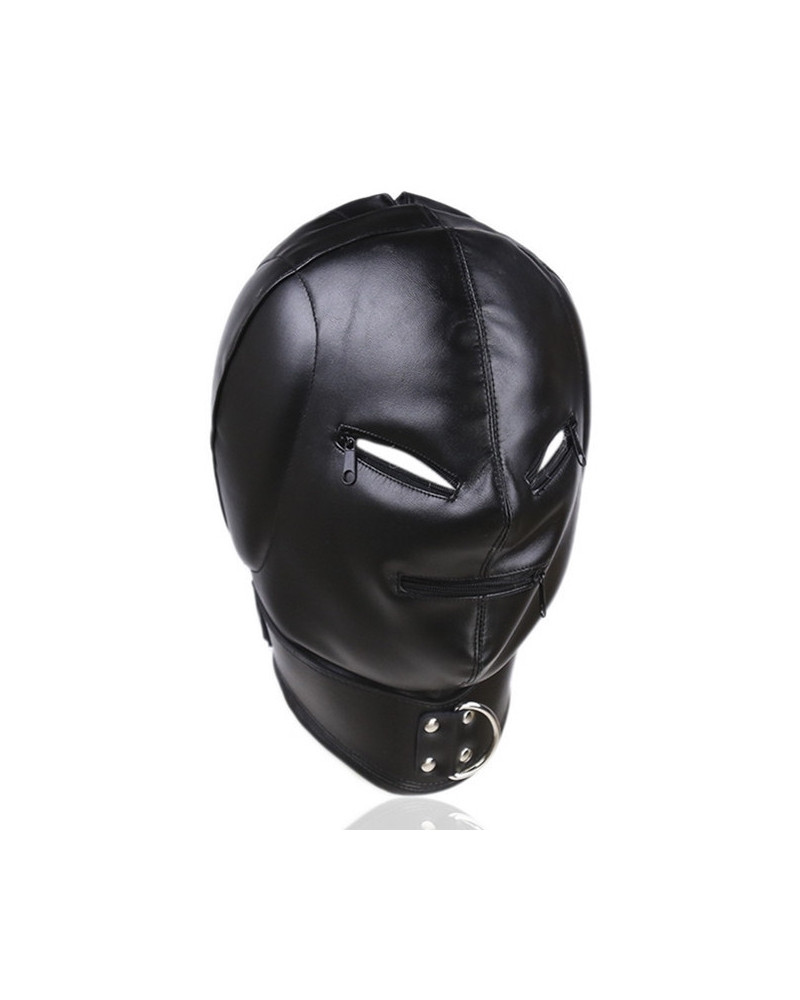 Cagoule Thicker Ear Simili noir 