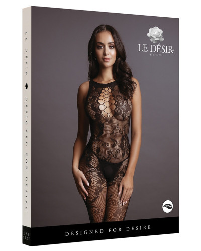 Combi sexy Criss Cross Neck Noir 