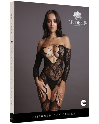 Combi sexy Criss Cross Deep Noir 