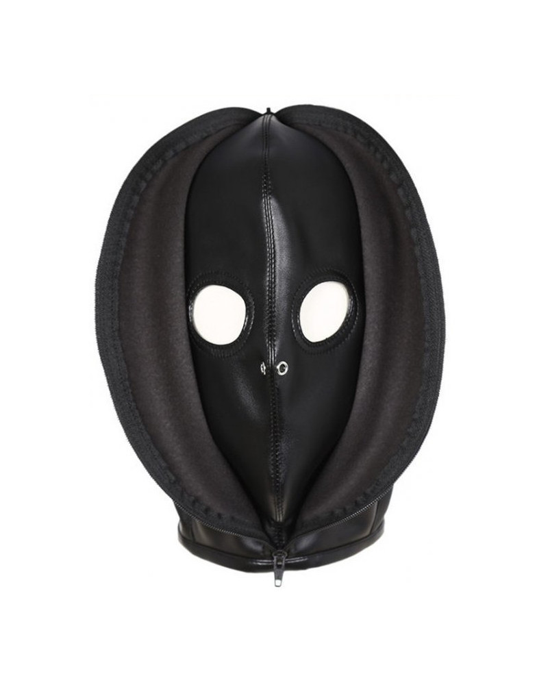 Cagoule Double Layer Simili noire 