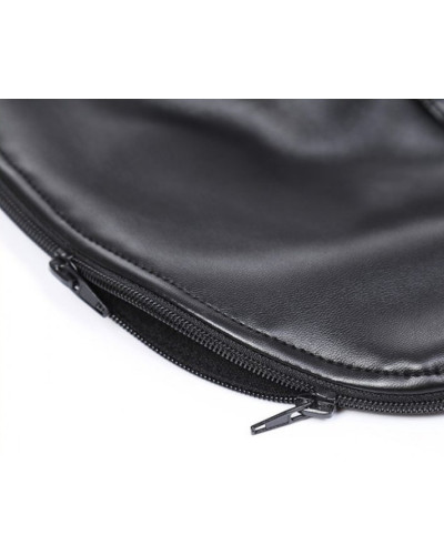 Cagoule Double Layer Simili noire 