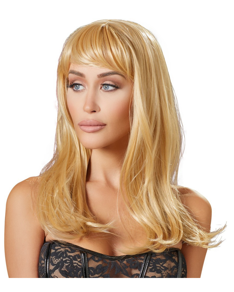 Perruque Cheveux longs Blonds droits 