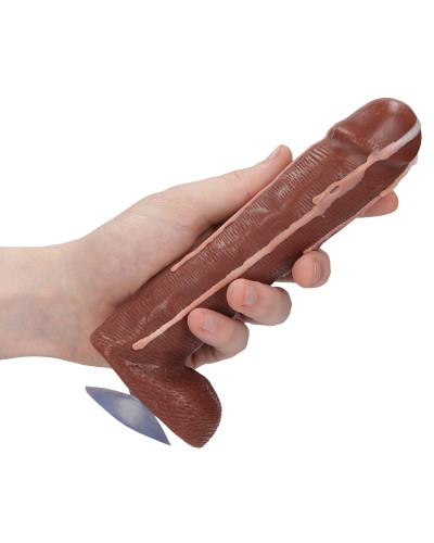 Savon Pénis avec sperme Dicky Marron 