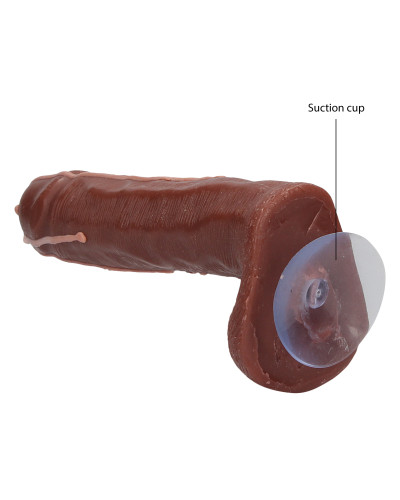 Savon Pénis avec sperme Dicky Marron 