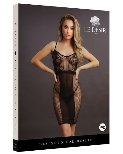 Robe sexy Deva - Noire 