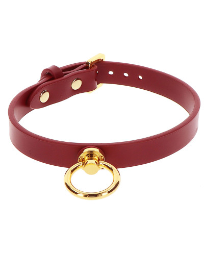 Collier O-Ring Taboom Rouge 