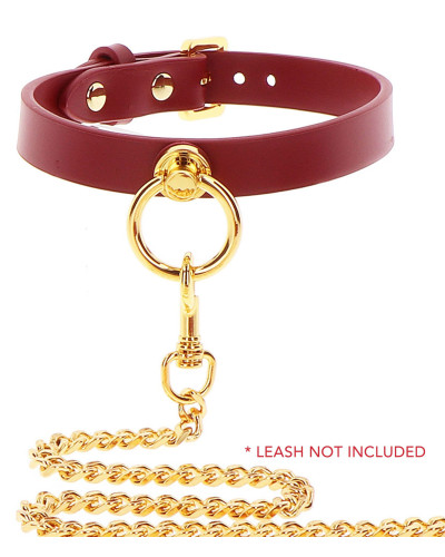 Collier O-Ring Taboom Rouge 