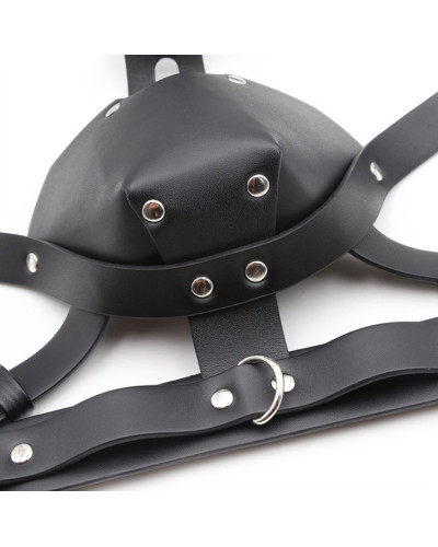 Muselière Sm Harness Head Noire 