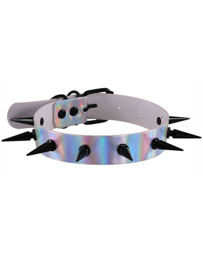Collier à pointes Piky Laser Argenté 