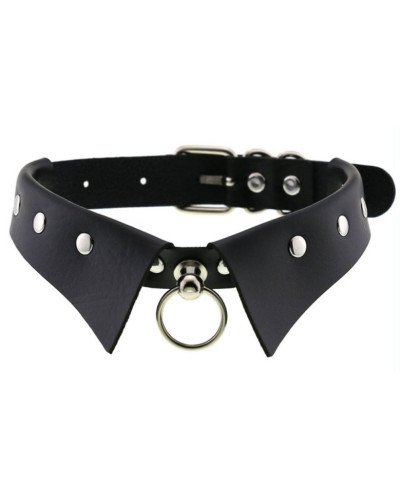 Collier GOTHIC RING Noir 
