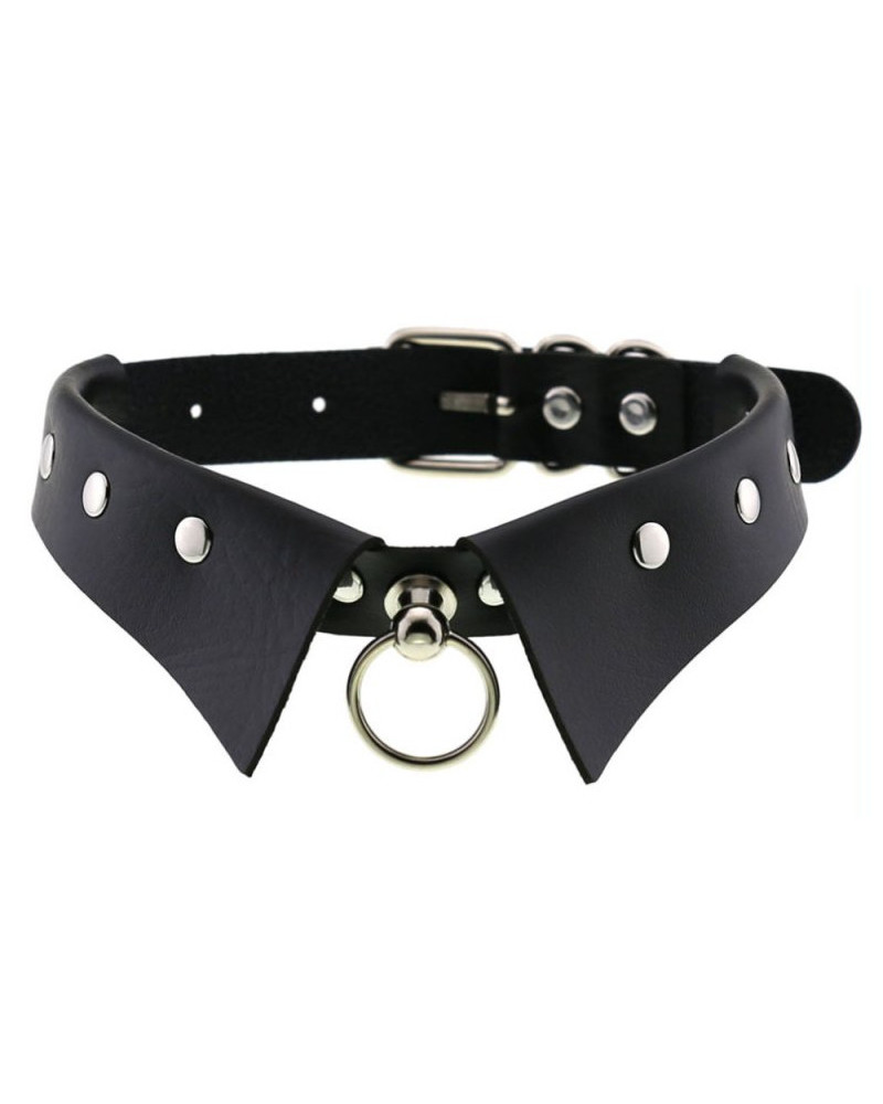 Collier GOTHIC RING Noir 