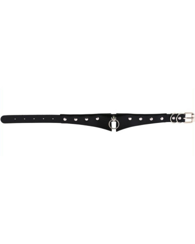Collier GOTHIC RING Noir 