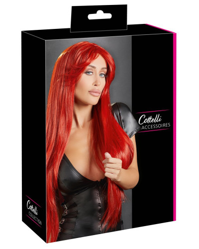 Perruque Cheveux longs Rouges 