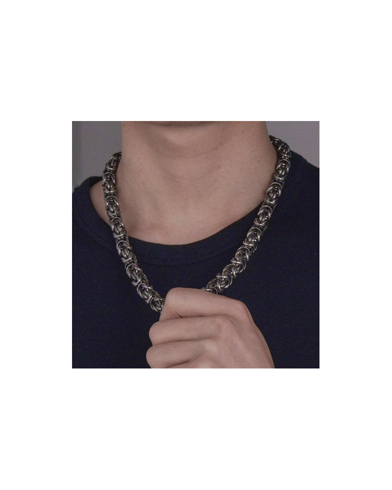 Collier en métal VINTAGE 60cm 