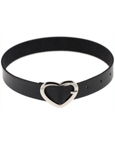 Ras de cou Heart Attach Noir 