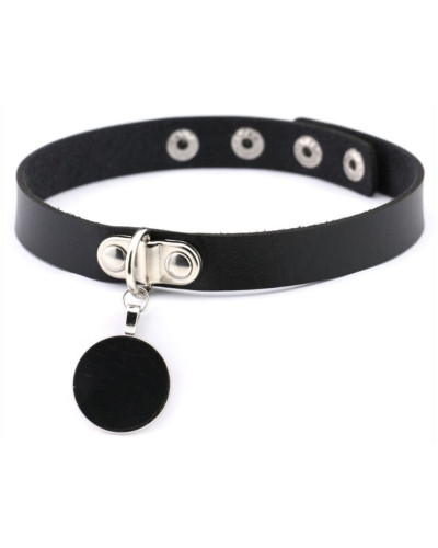 Ras de cou Round Moon Noir 