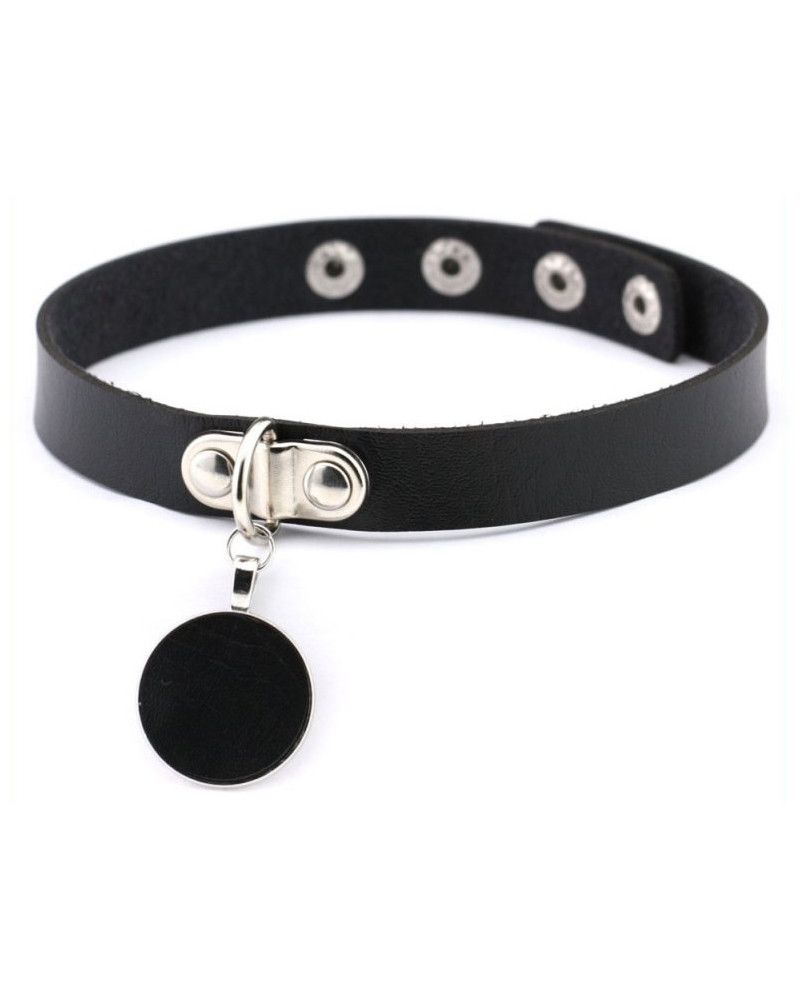 Ras de cou Round Moon Noir 