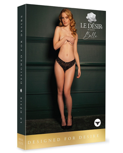 Culotte Dentelle CLAIRE Noire 