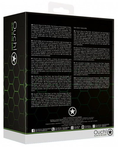 Masque phosphorescent Glow Noir 