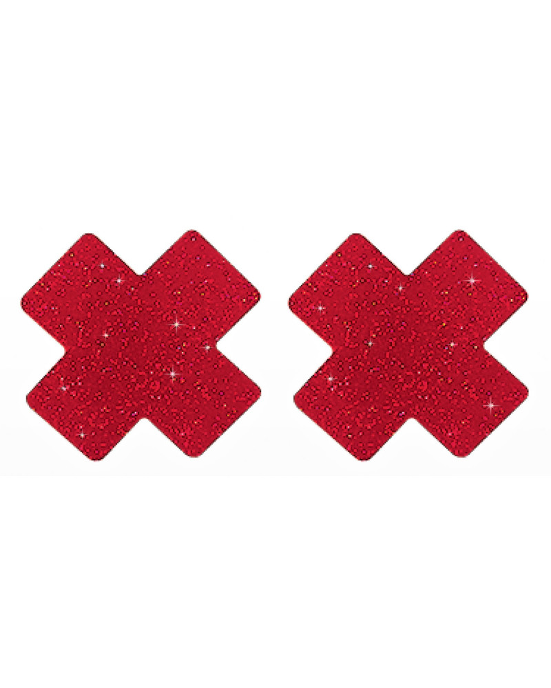 Cache-seins adhésifs X Cover Taboom Rouges 