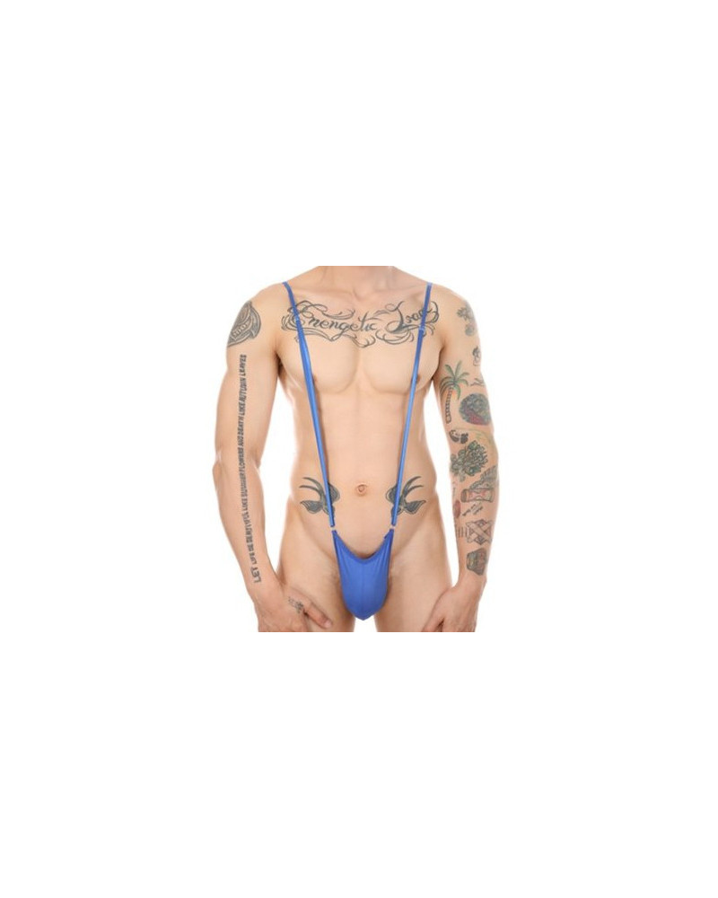 Singlet fin Strappia Bleu 