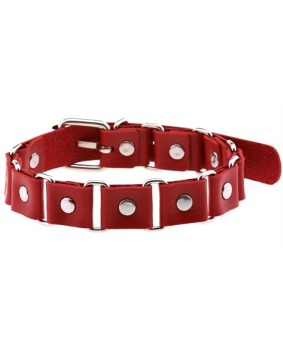Ras de cou Stitch Rouge 