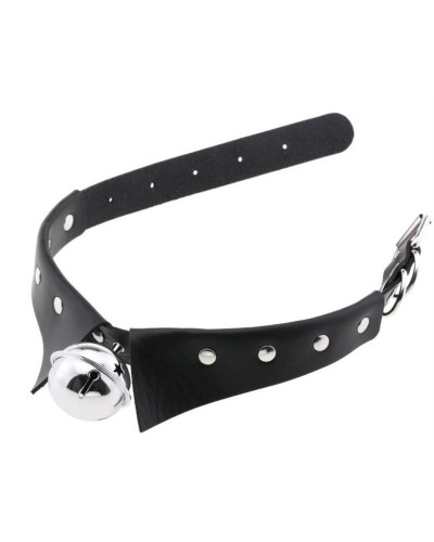 Collier ras de cou avec Grelot Jing Noir 
