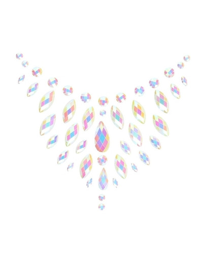 Stickers Strass Décolleté Phosphorescents Glow Chest 