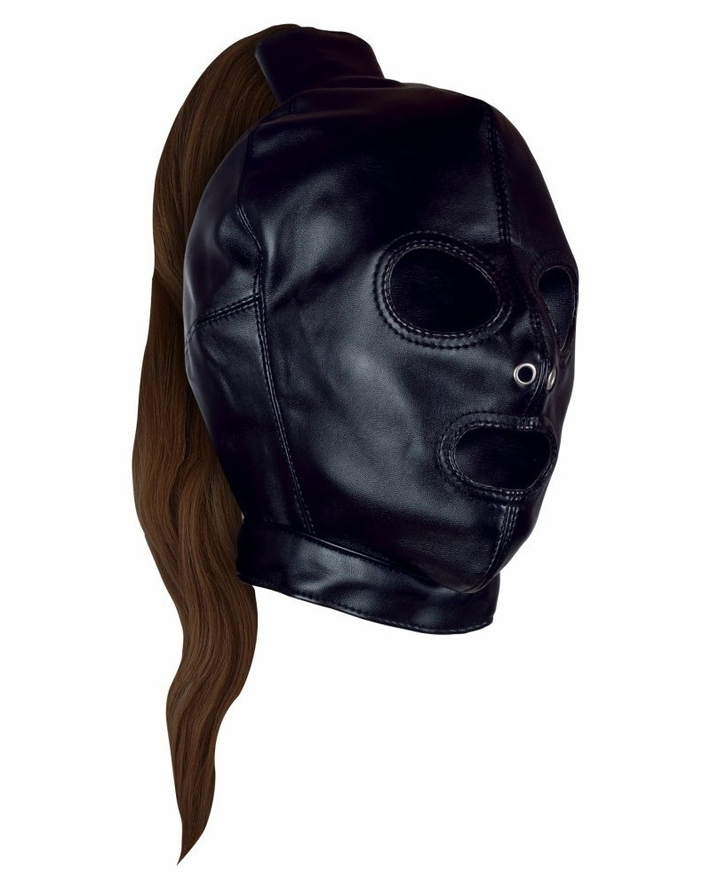 Cagoule Queue de cheval Brune Hood Tail 