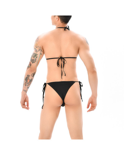 Ensemble Mankini Sumiro 2 Pièces Noir 