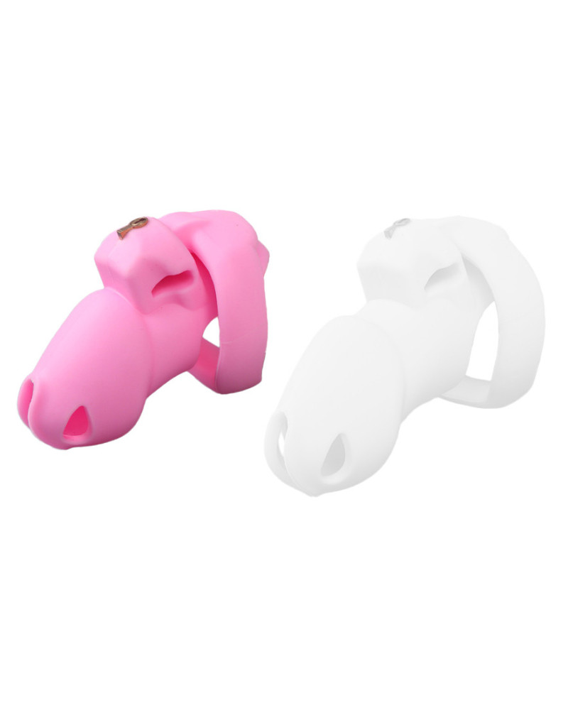 Cage de Chasteté Flexty S 9 x 3.5cm Rose 