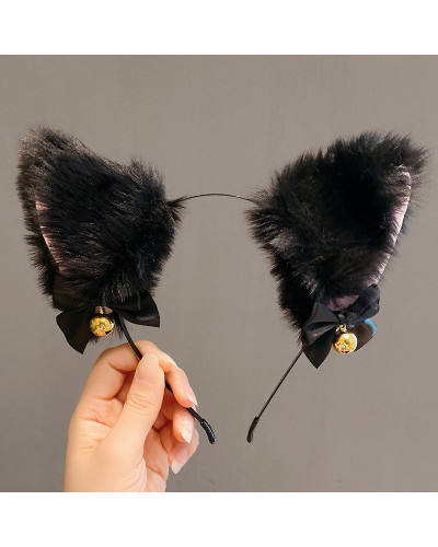 Serre-Tête Kitten Ears Noir 