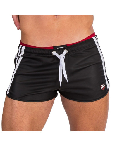 Short Byron Laboratory Noir-Blanc  Couleur principale:Noir Couleur secondaire:Blanc