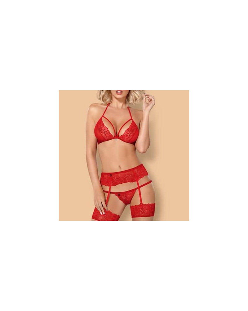 Ensemble Kalicy 3 Pièces - Rouge  Couleur principale:Rouge