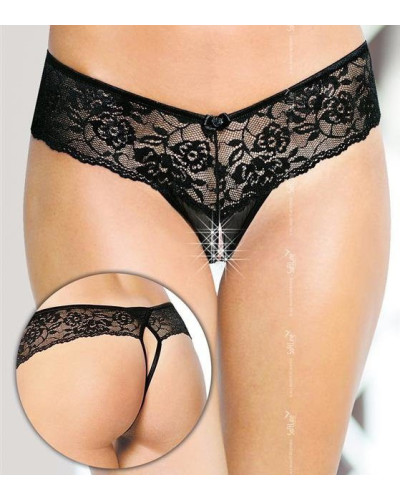 String ouvert Elizaveta - Noir  Couleur principale:Noir