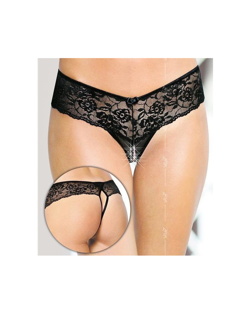 String ouvert Elizaveta - Noir  Couleur principale:Noir