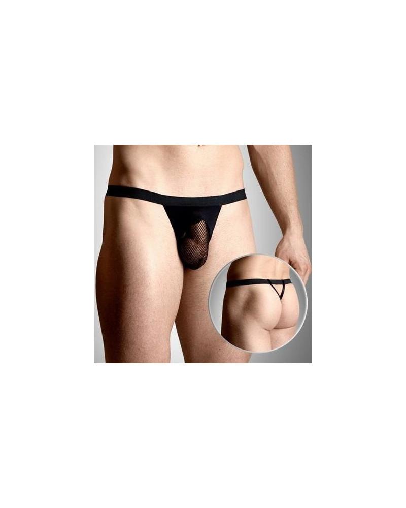 String Homme Mesh Noir Taille:M/L Couleur principale:Noir