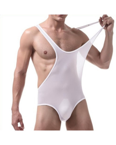 Body Singlet Fin Blanc  Couleur principale:Blanc
