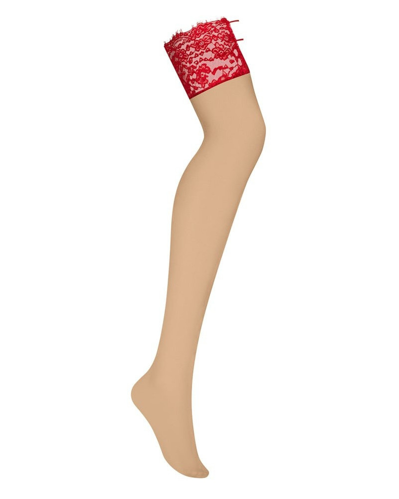 Bas Rediosa Rouges  Couleur principale:Rouge
