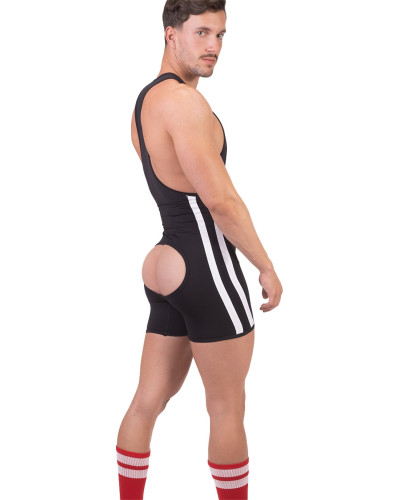 Singlet Backless DASTIN Noir  Couleur principale:Noir