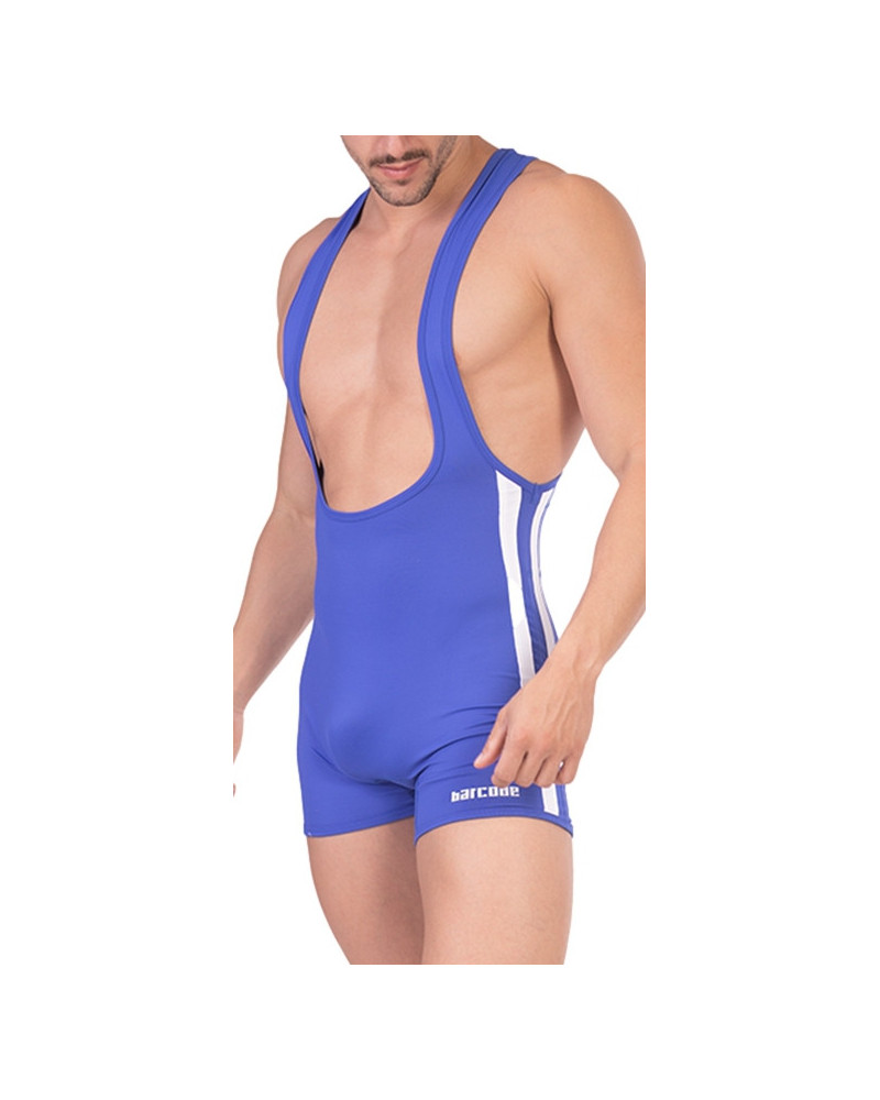 Singlet Backless DASTIN Bleu  Couleur principale:Bleu