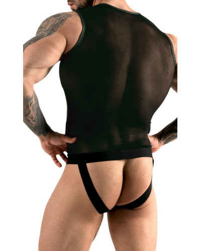 Body Jock PLAYSUIT MEN Noir  Couleur principale:Noir