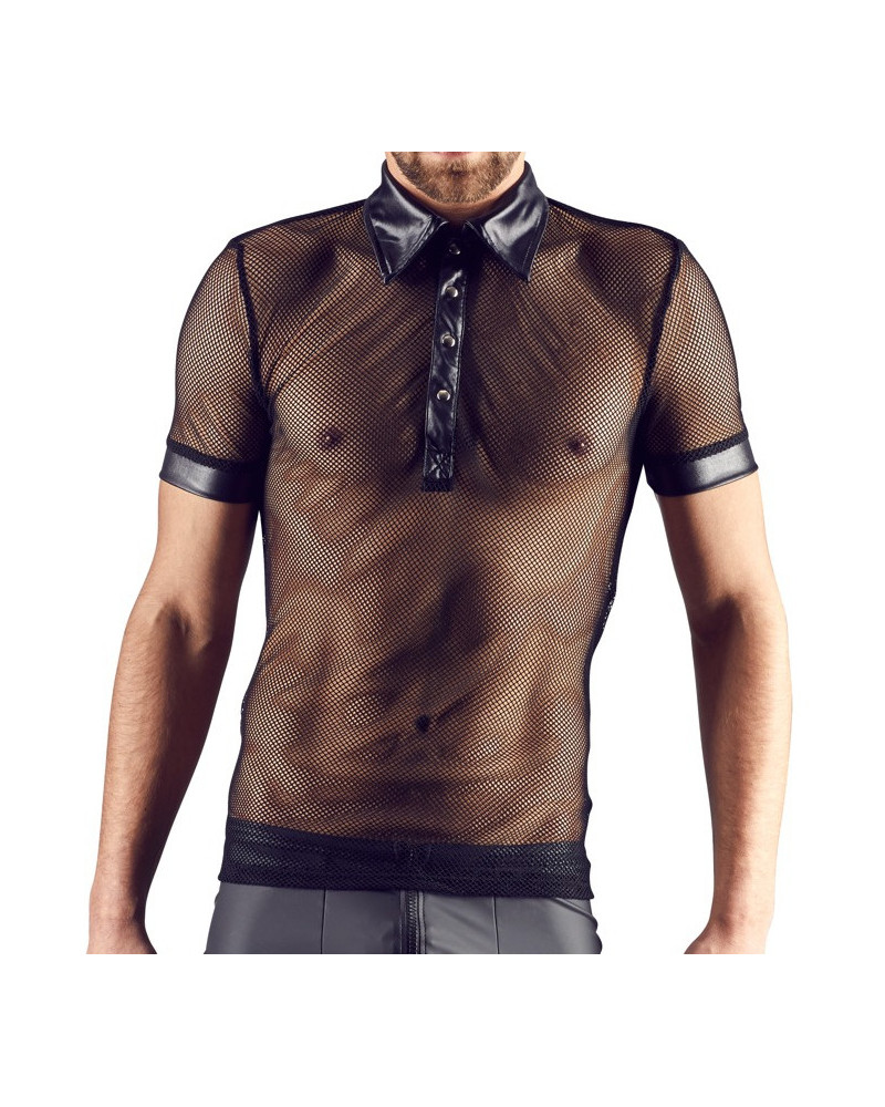 T-shirt sexy NET MEN Noir  Couleur principale:Noir