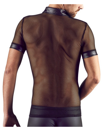 T-shirt sexy NET MEN Noir  Couleur principale:Noir